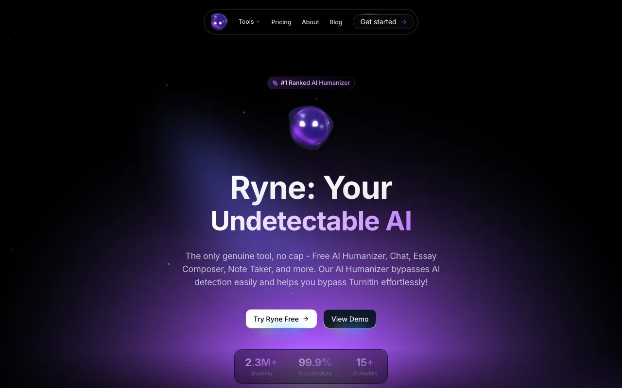 Ryne AI — preview screenshot