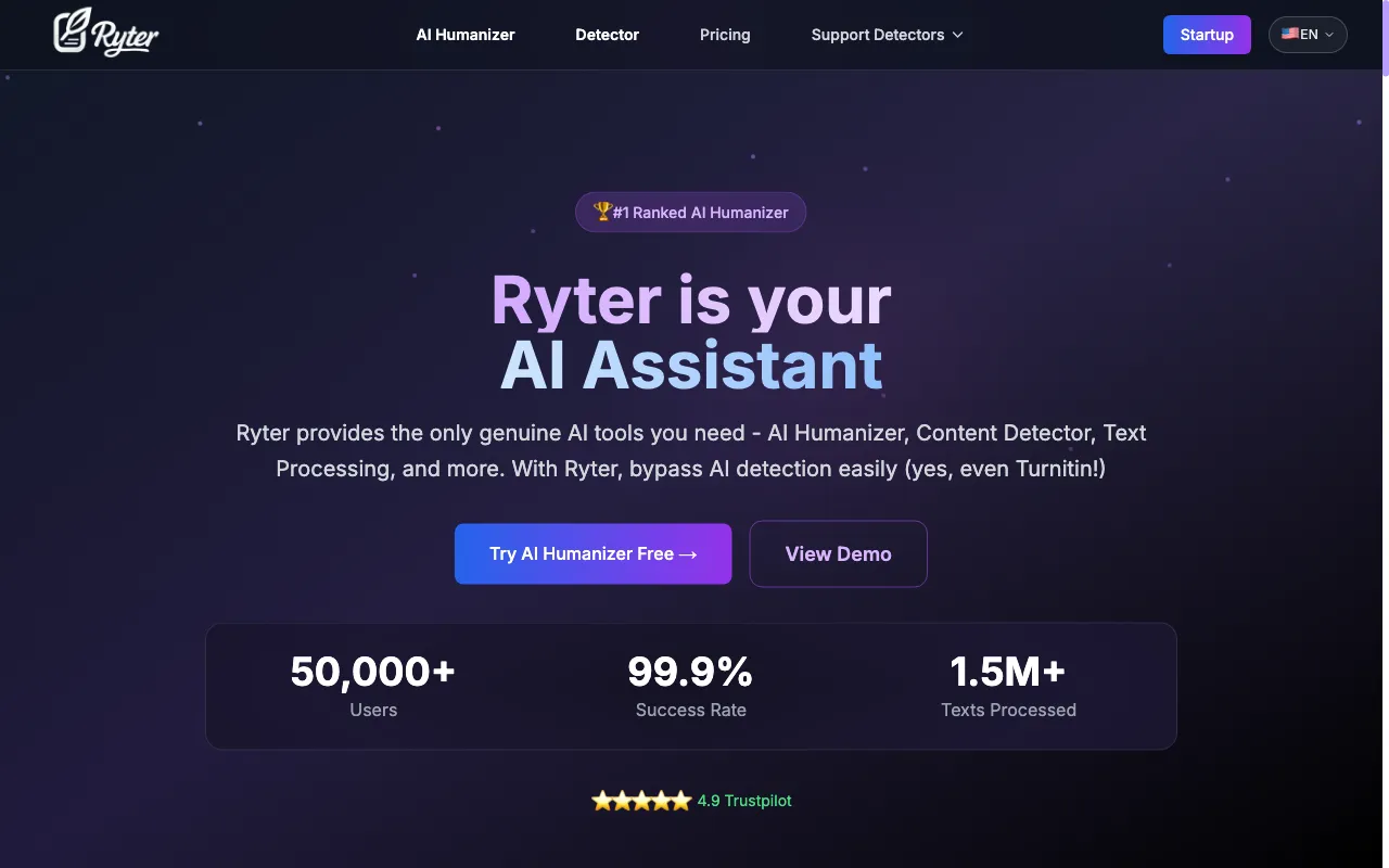 Ryter — preview screenshot