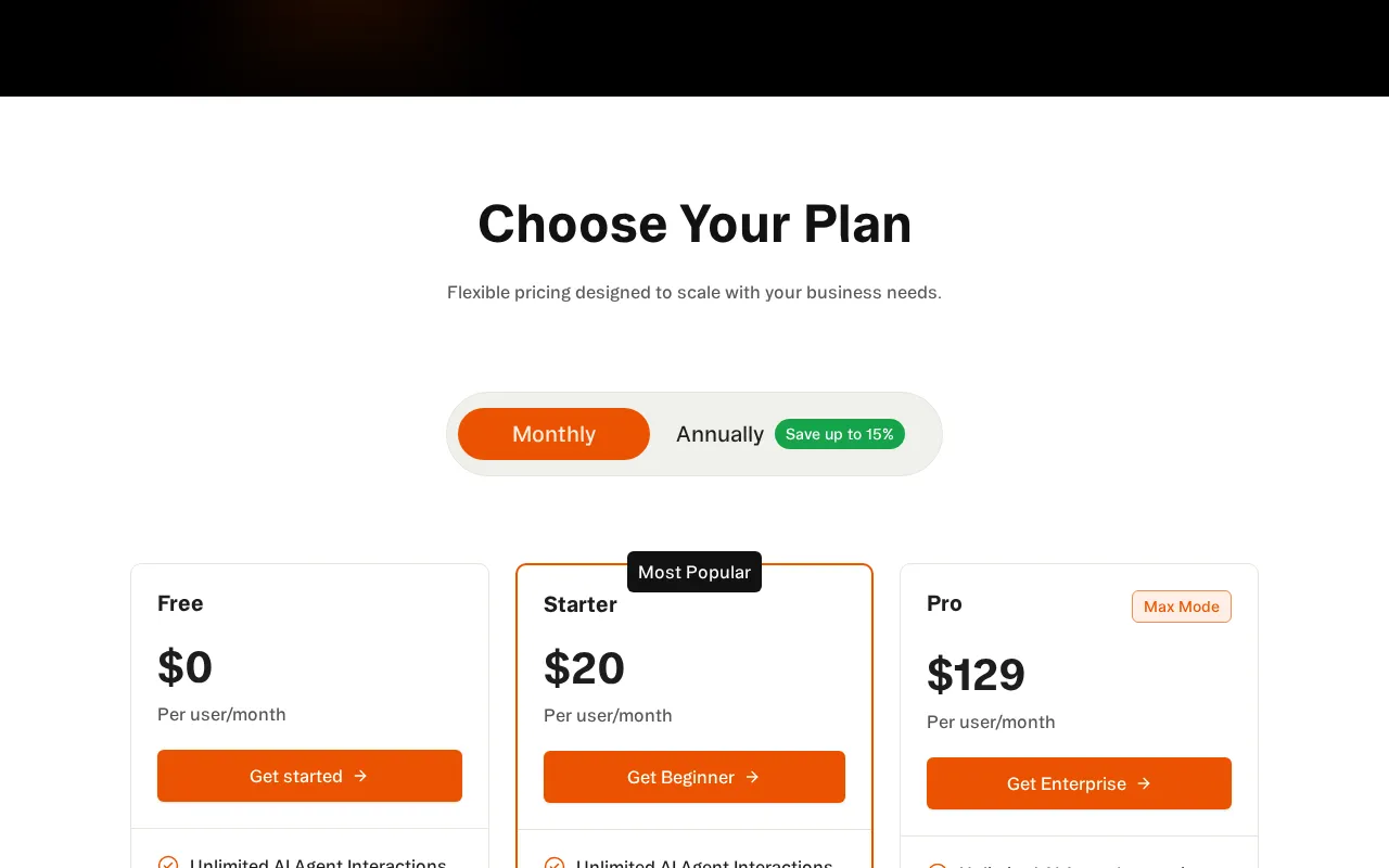 Saagasolve — pricing page