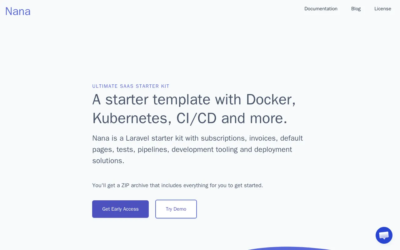 SaaS Starter Kit — preview screenshot