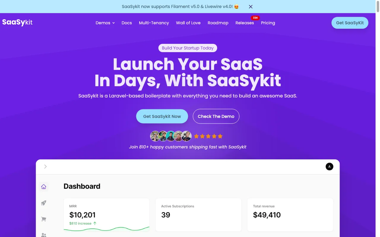 SaaSykit — preview screenshot