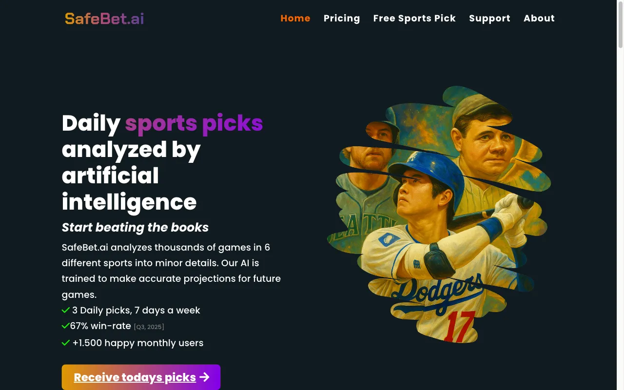 Safebet — preview screenshot