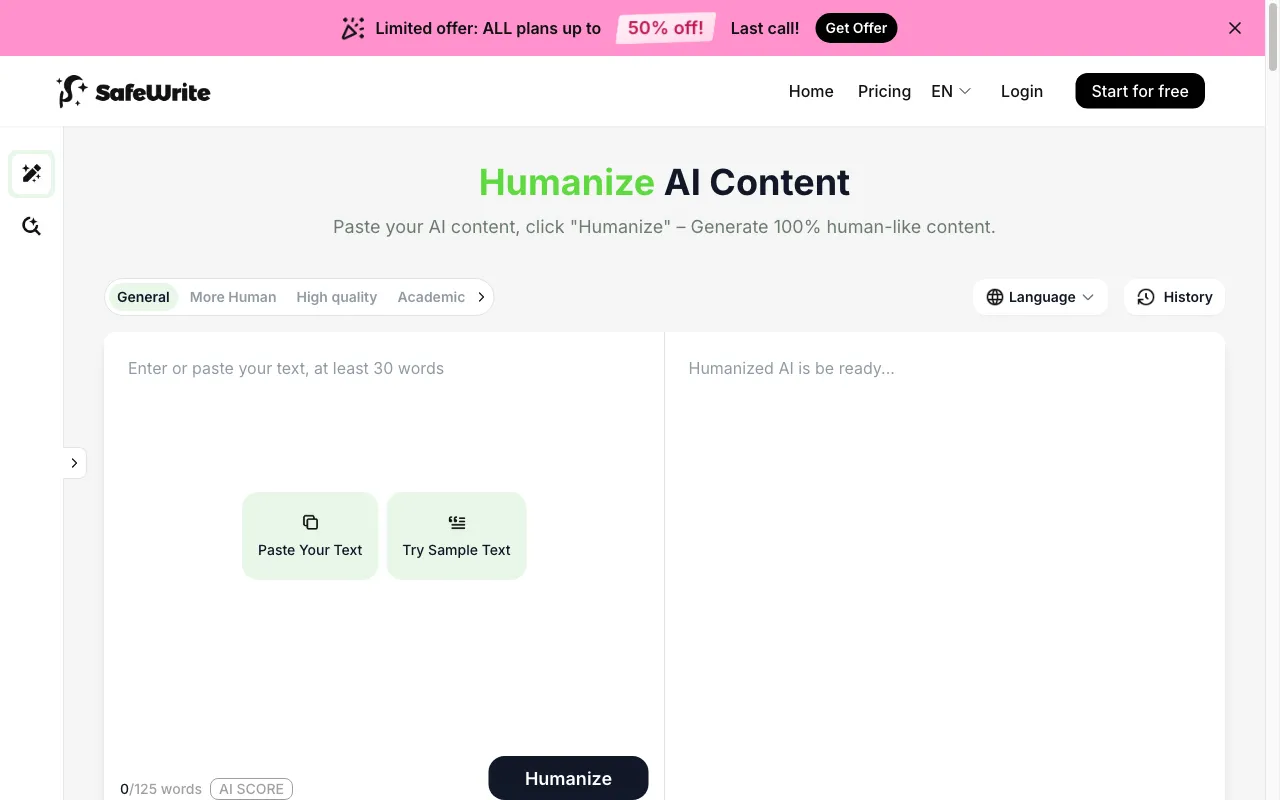 SafeNew AI — preview screenshot