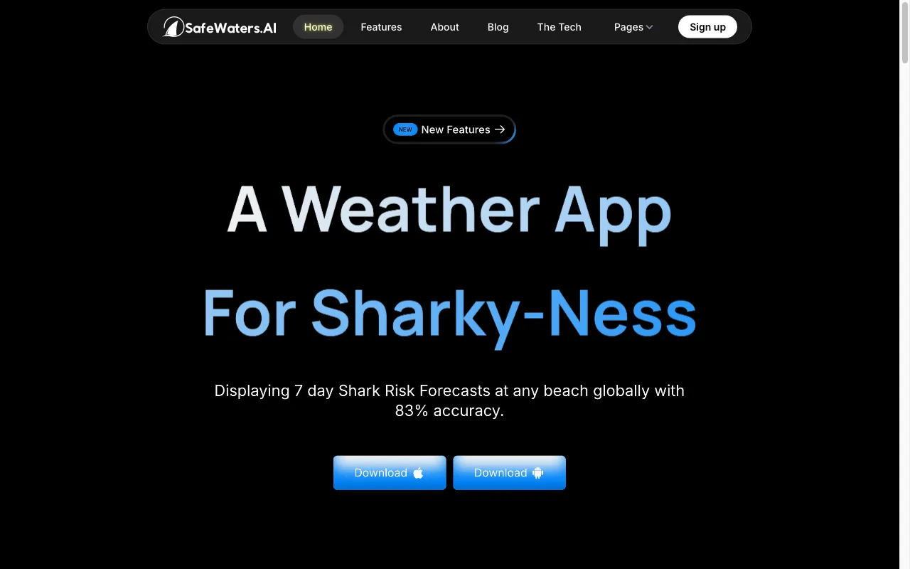 SafeWaters.ai — preview screenshot