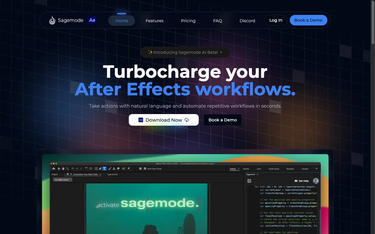 Sagemode AI — preview screenshot