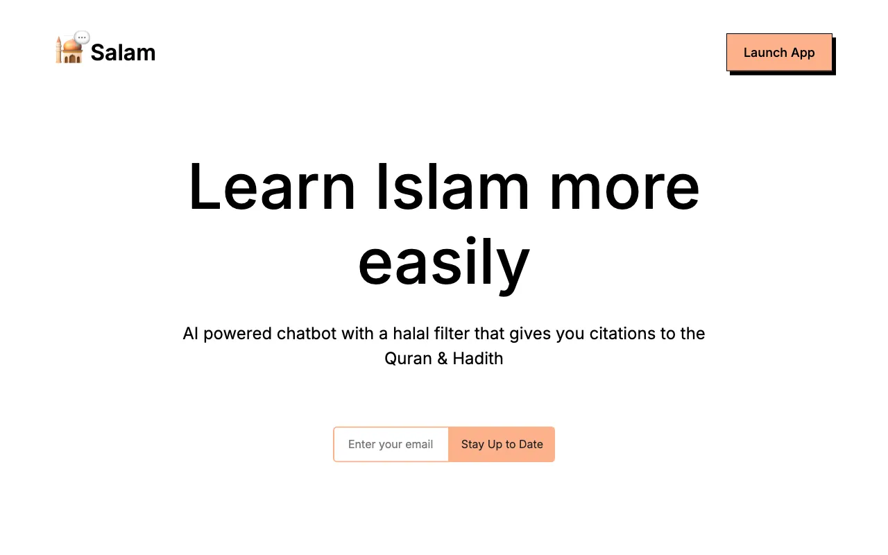 Salam.chat — preview screenshot