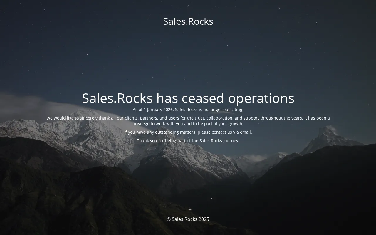 Sales — preview screenshot