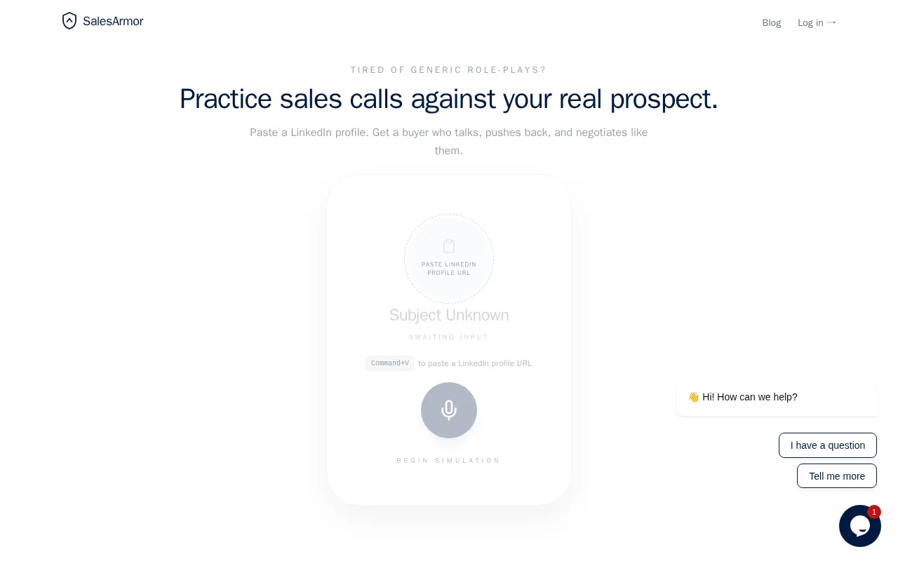 SalesArmor — preview screenshot
