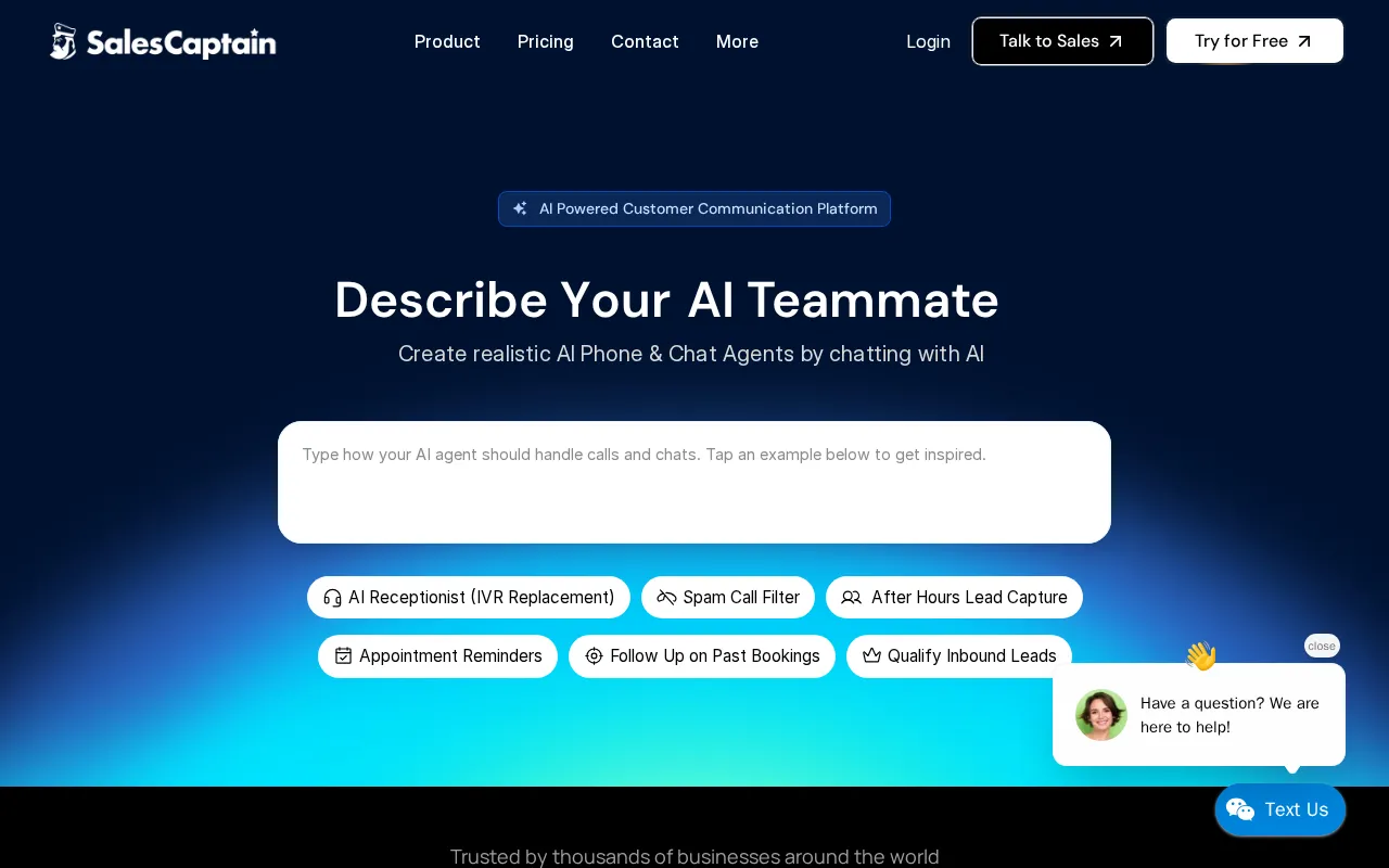 SalesCaptain — preview screenshot