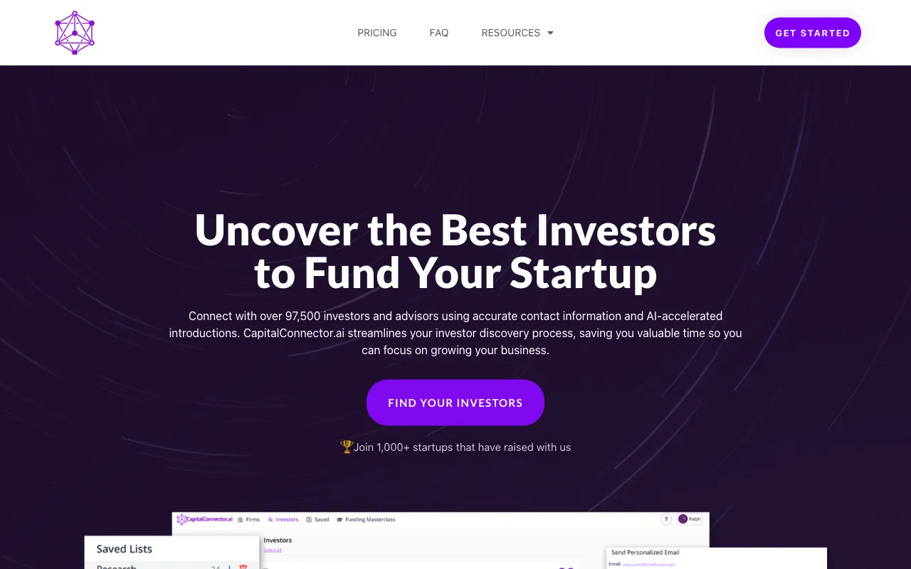 CapitalConnector.ai — preview screenshot