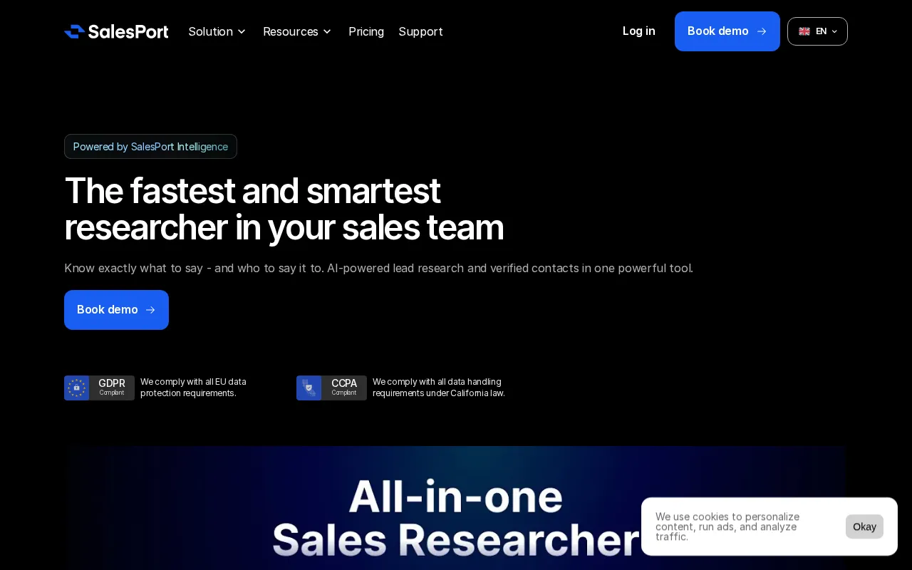 SalesPort — preview screenshot
