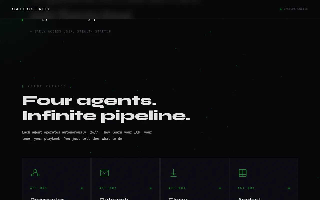 SalesStack — preview screenshot