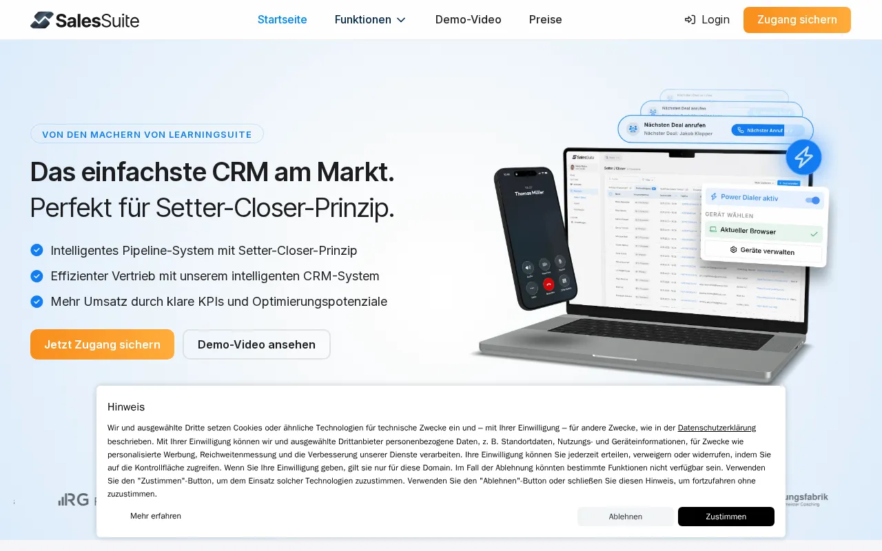 Salessuite — preview screenshot