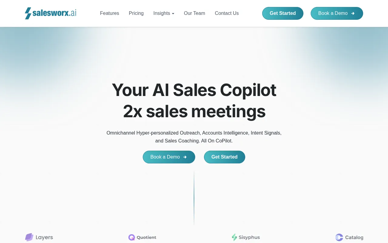 Salesworx.ai — preview screenshot