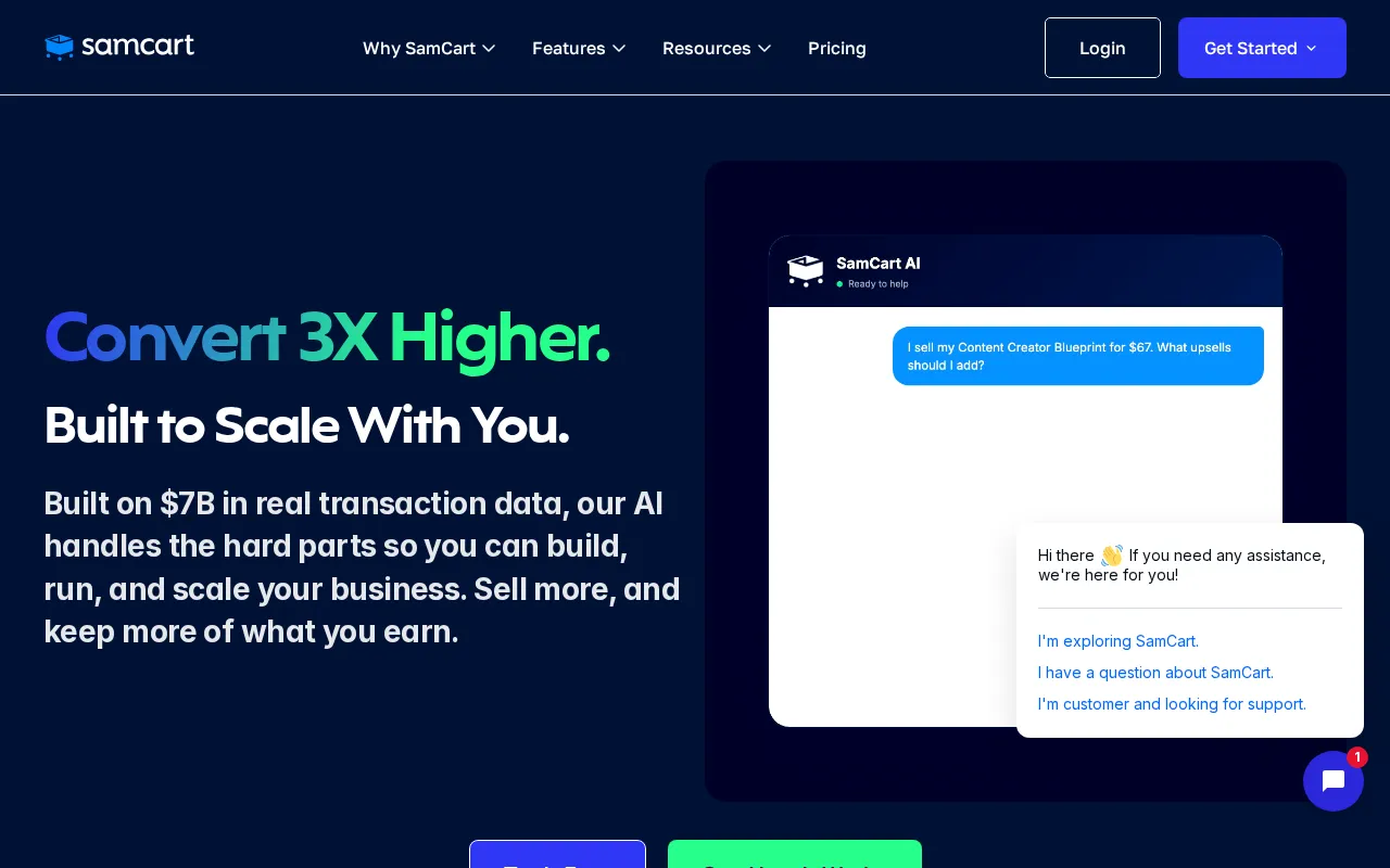 Samcart — preview screenshot