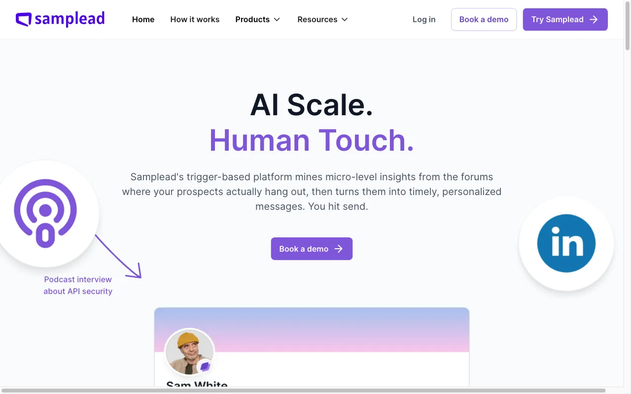 SampleAd — preview screenshot
