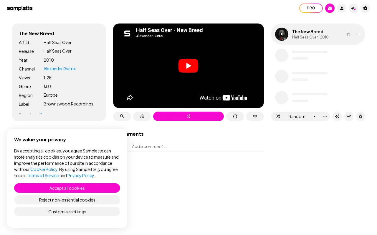 Samplette — preview screenshot