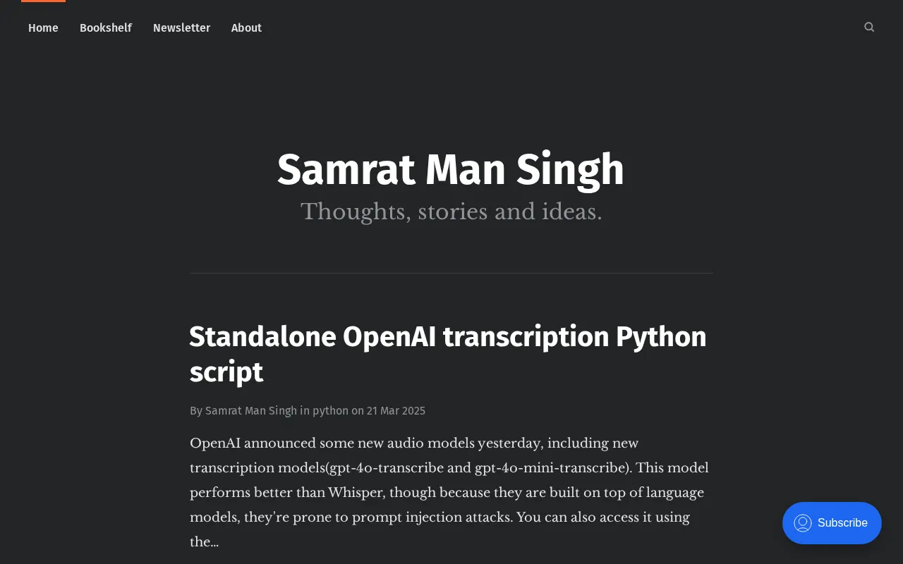 Samrat Man Singh — preview screenshot