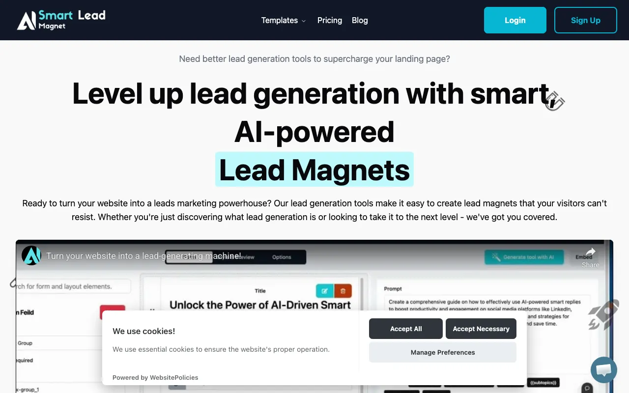 SmartLeadMagnet — preview screenshot