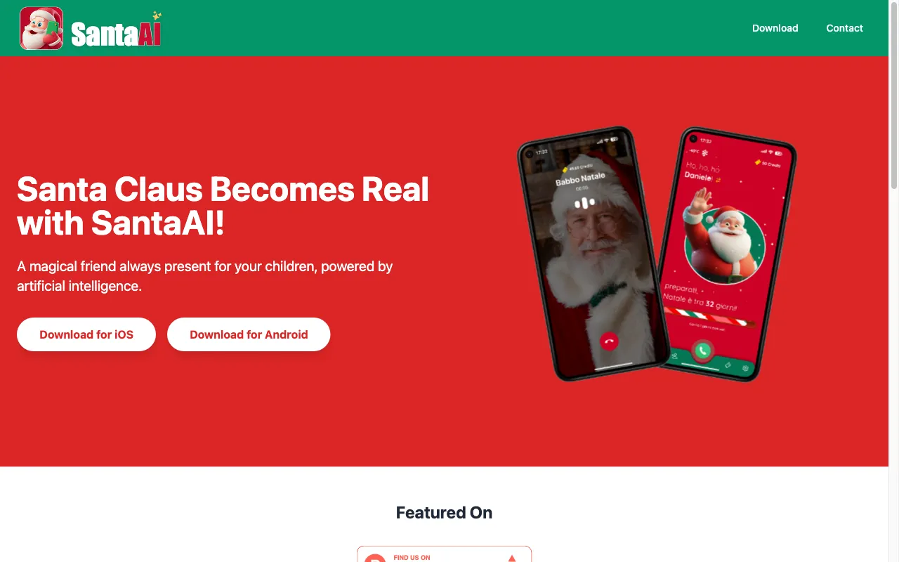 SantaAI — preview screenshot