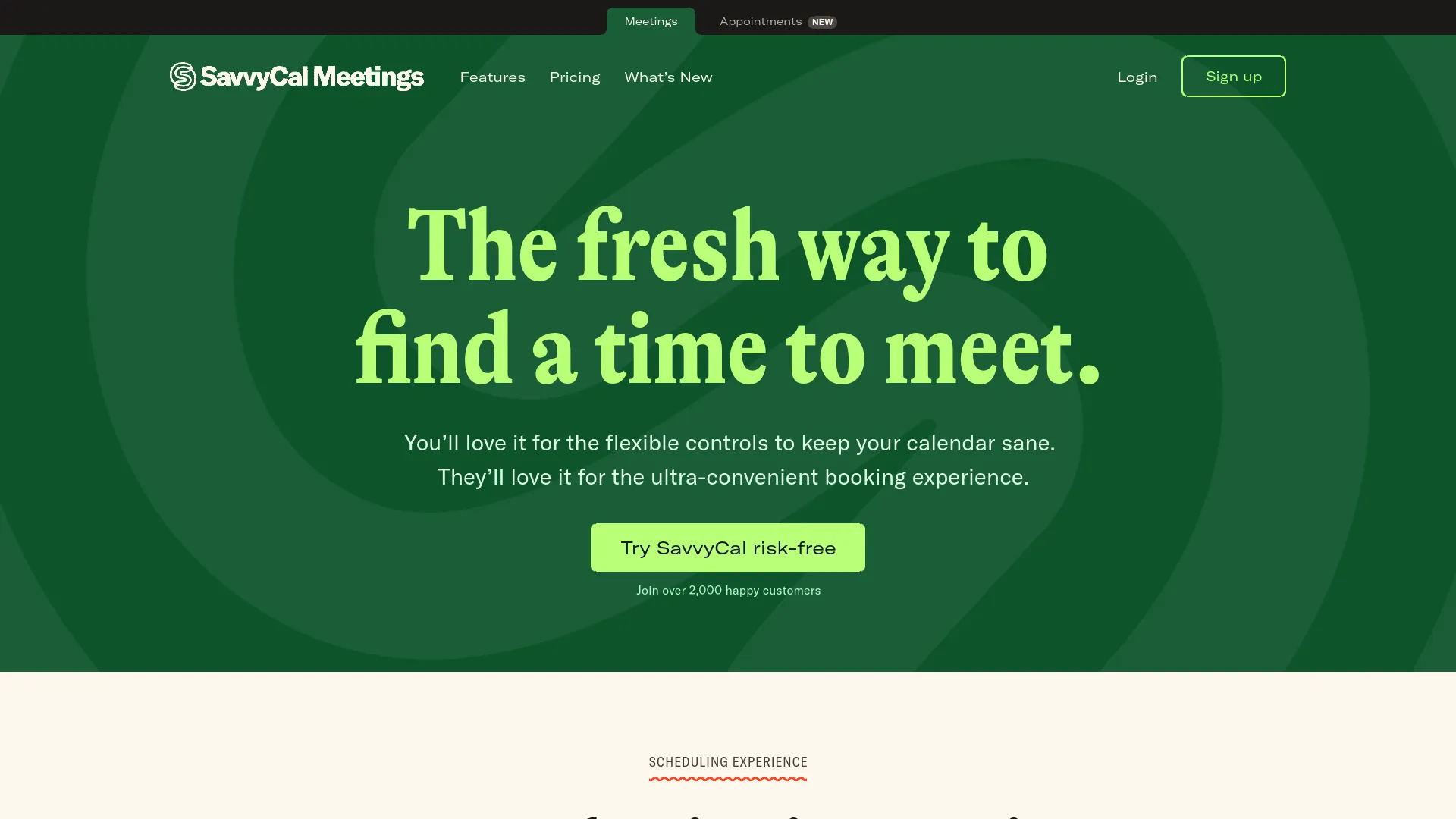 SavvyCal — preview screenshot