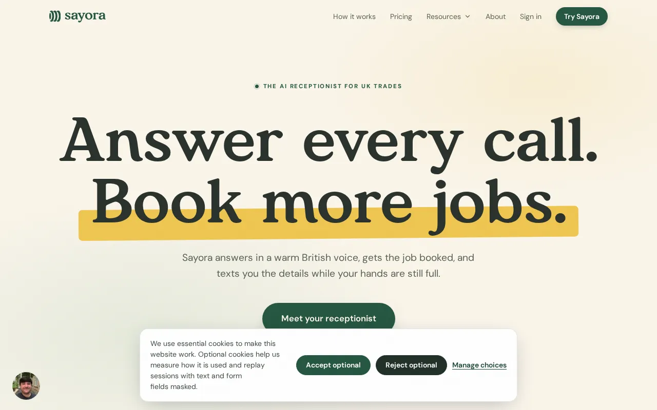 Sayora — preview screenshot