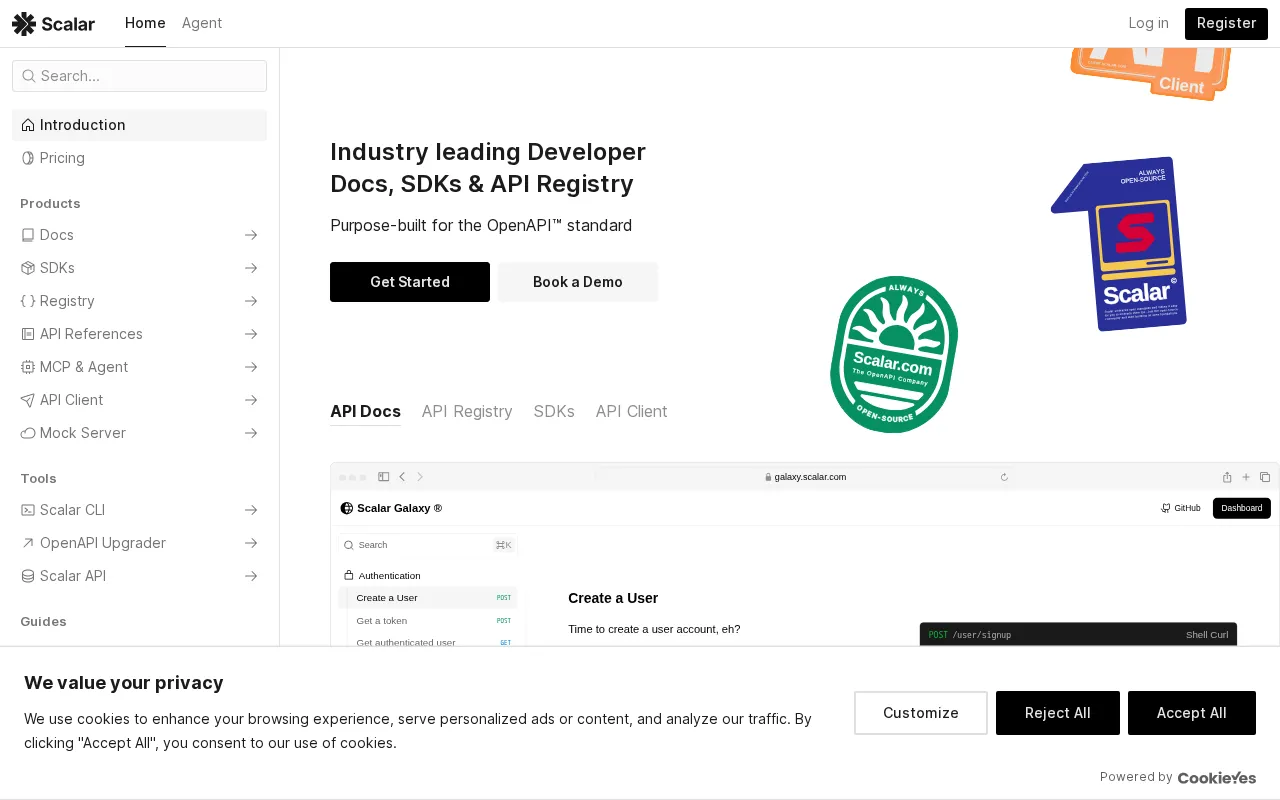 Scalar — preview screenshot