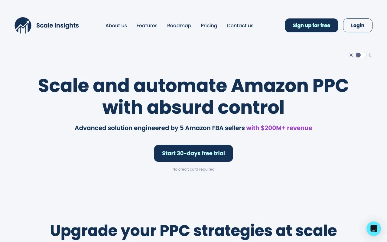 Scale Insights™ — preview screenshot
