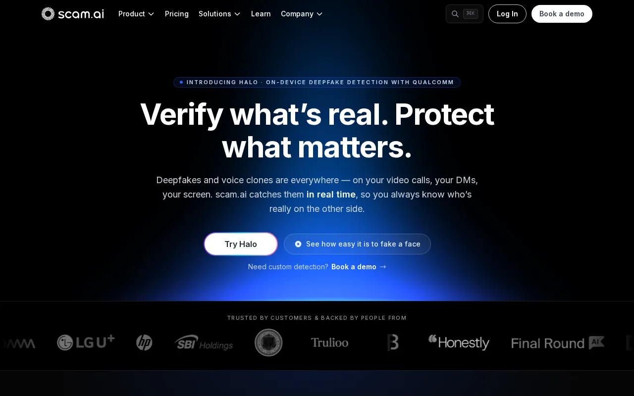 Scam AI — preview screenshot