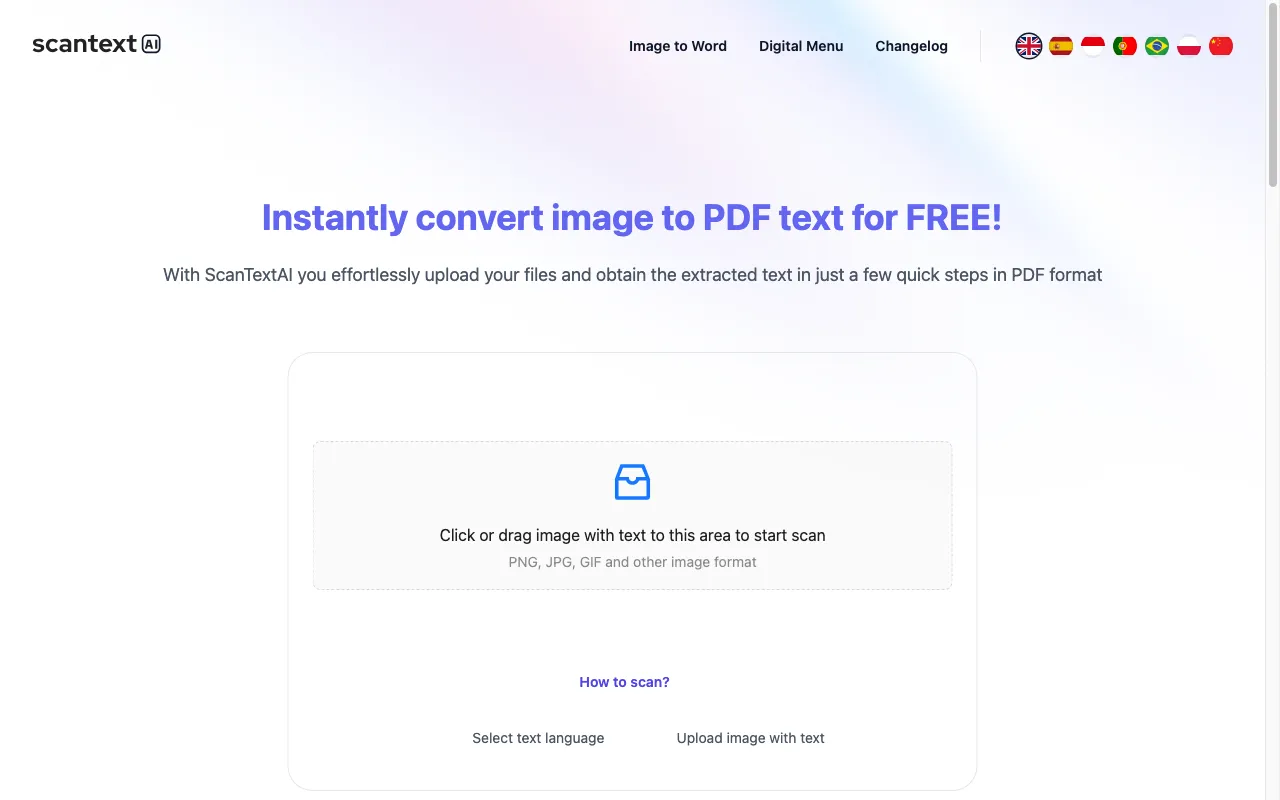 ScantextAI — preview screenshot