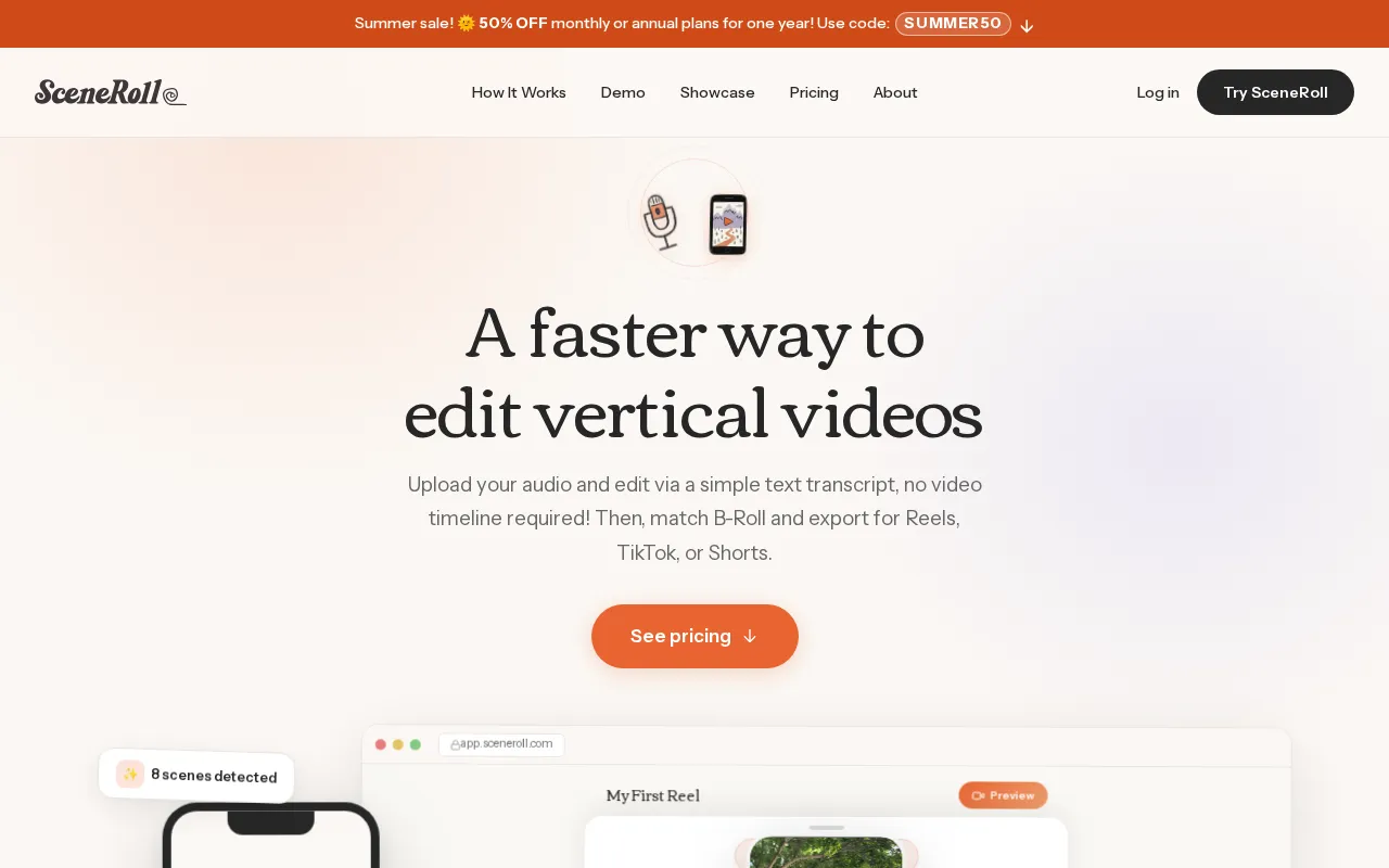 SceneRoll — preview screenshot