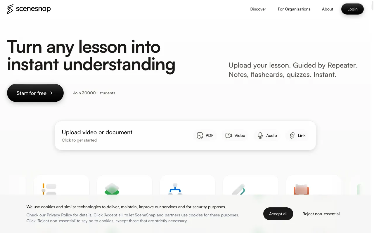 SceneSnap — preview screenshot