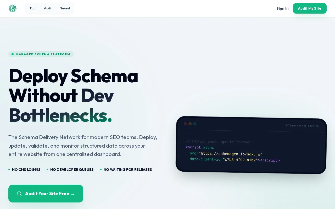 SchemaGen — preview screenshot