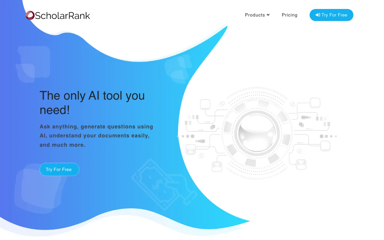 ScholarRank — preview screenshot
