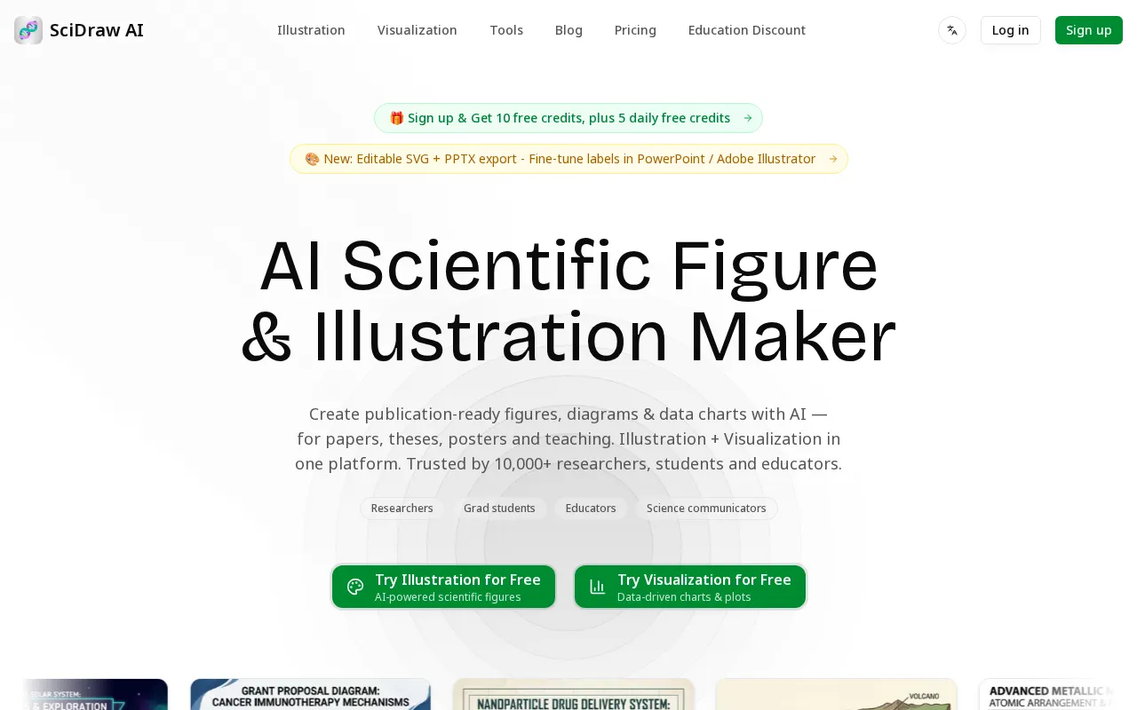 SciDraw AI — preview screenshot