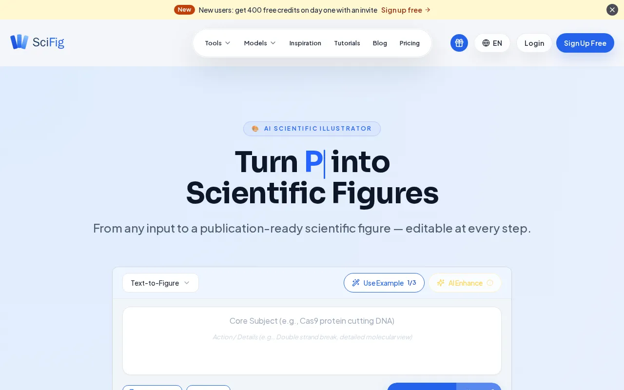 SciFig — preview screenshot