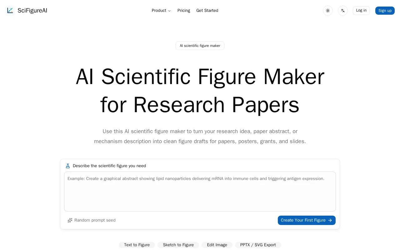 SciFigureAI — preview screenshot