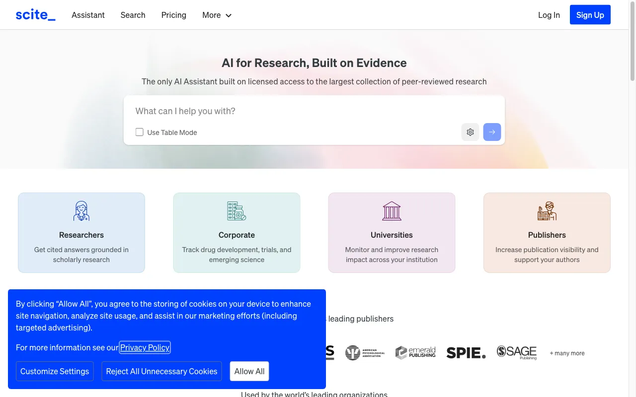 Scite — preview screenshot