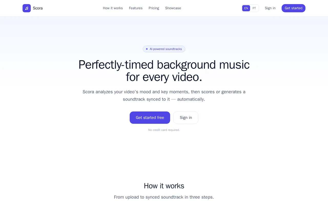 Scora — pricing page