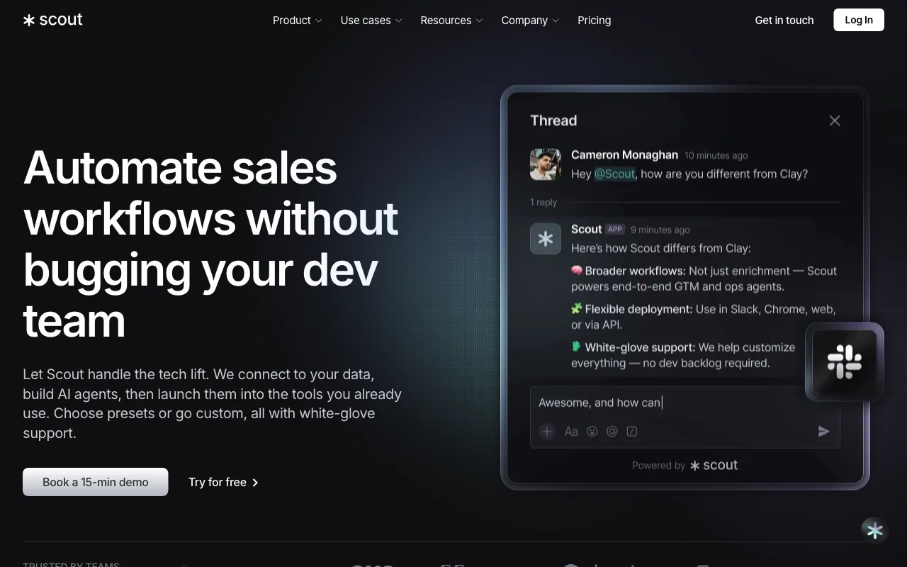 Scout — preview screenshot