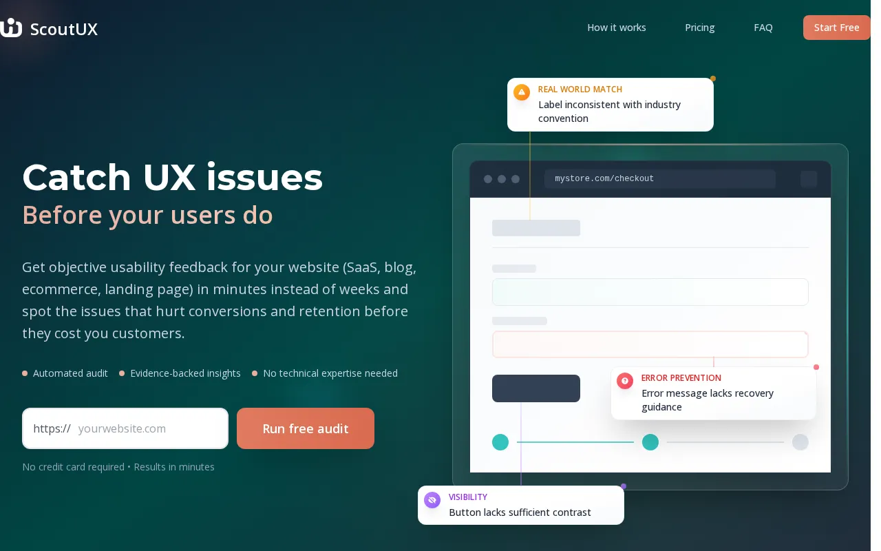 ScoutUX — preview screenshot