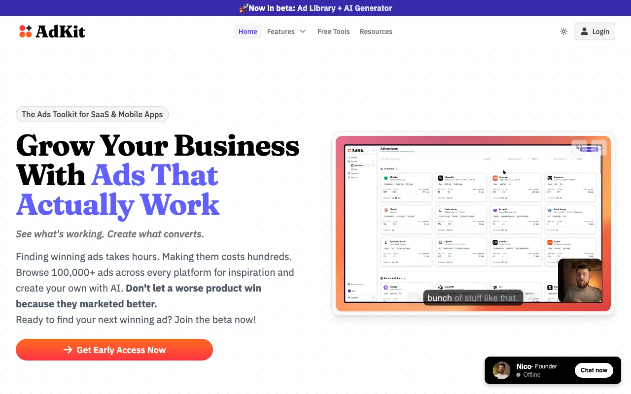AdKit — preview screenshot
