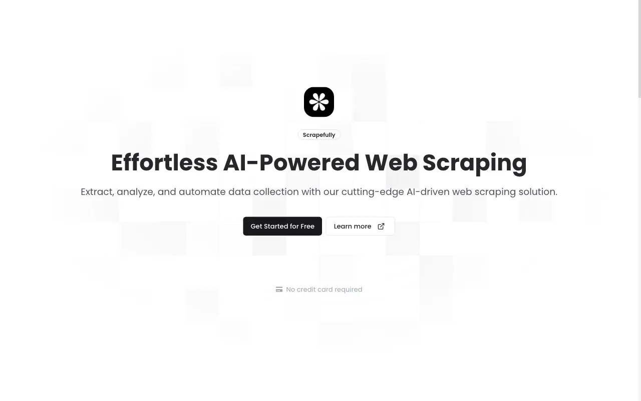 Scrapefully — preview screenshot