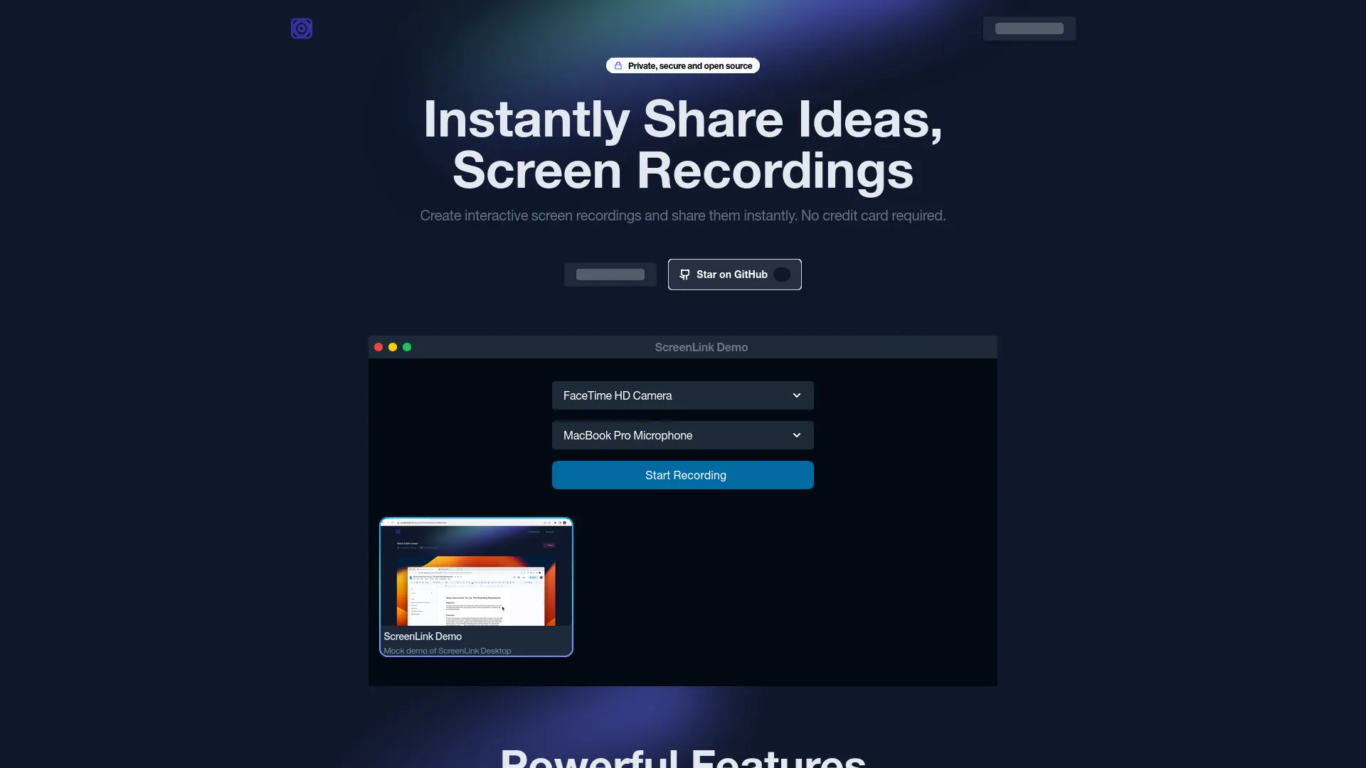 ScreenLink — preview screenshot