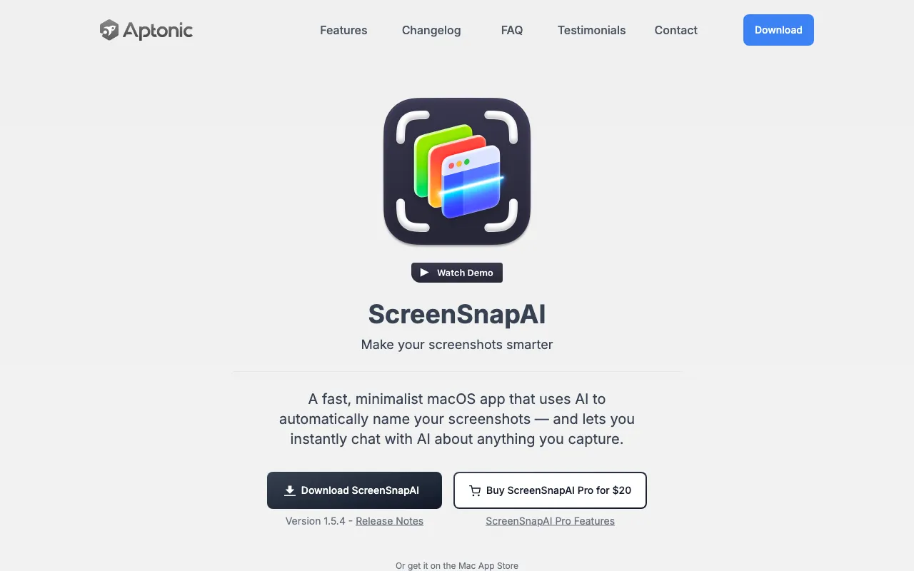 ScreenSnapAI — preview screenshot