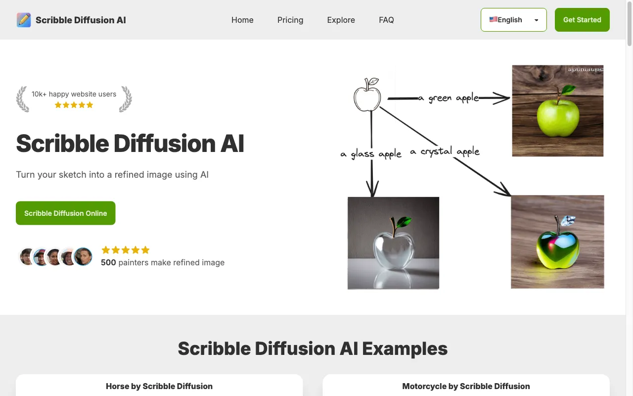 Scribble Diffusion AI — preview screenshot