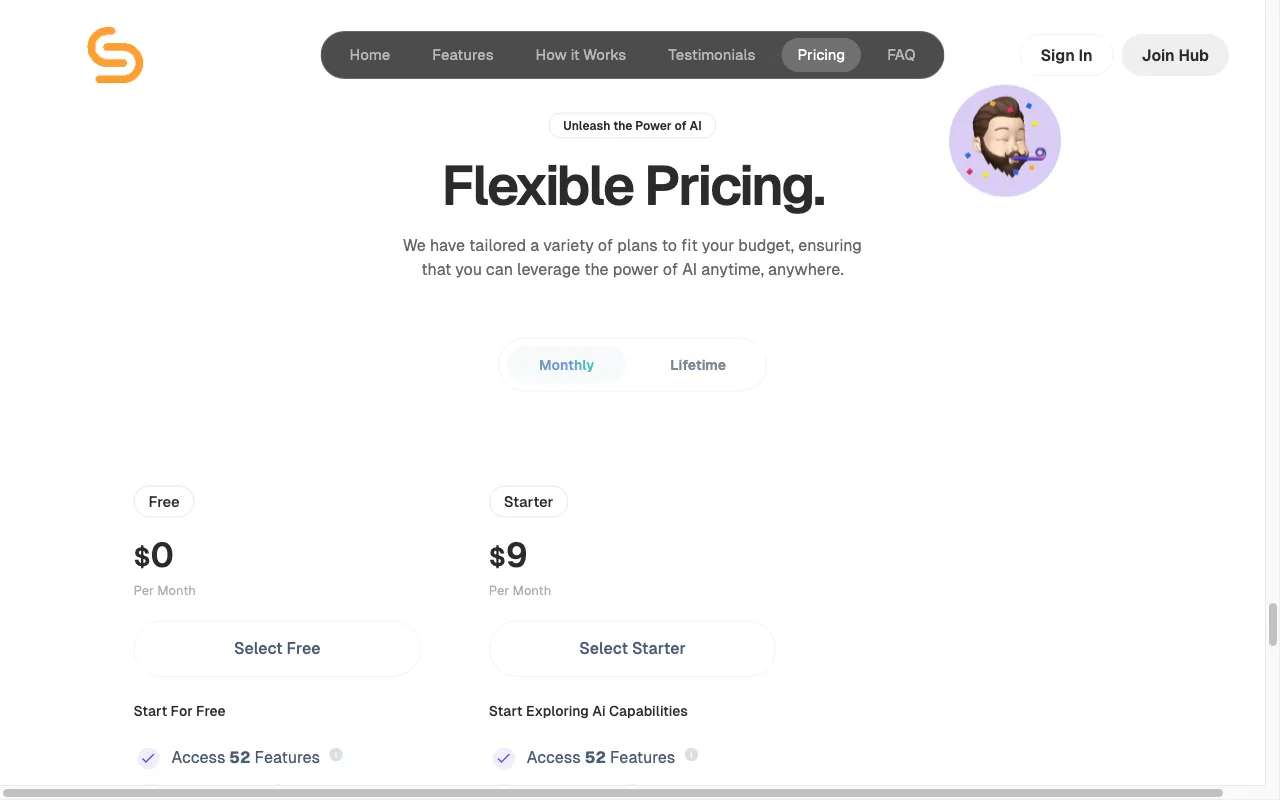 Scribbyo — pricing page