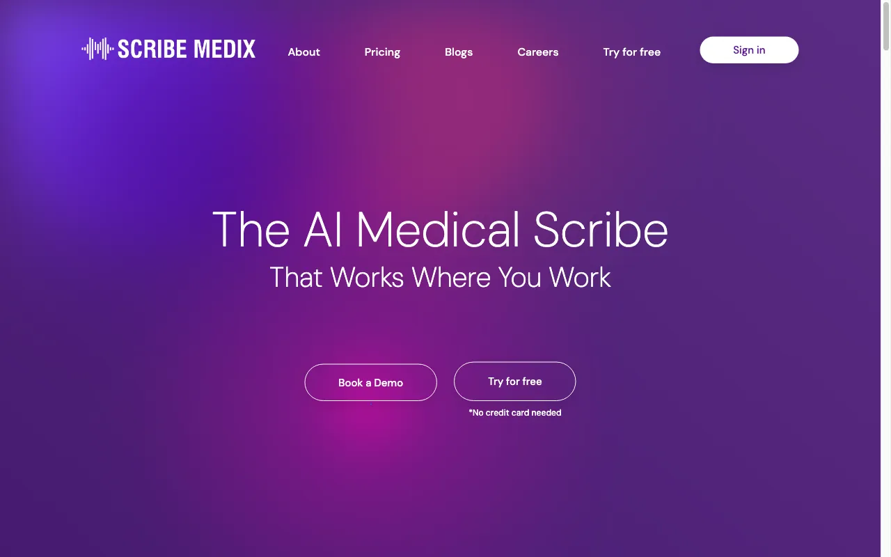 Scribe Medix — preview screenshot