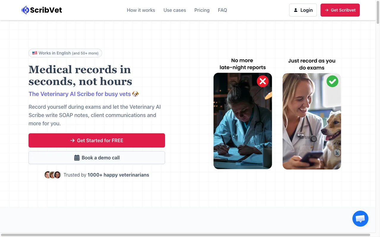 Scribvet — preview screenshot