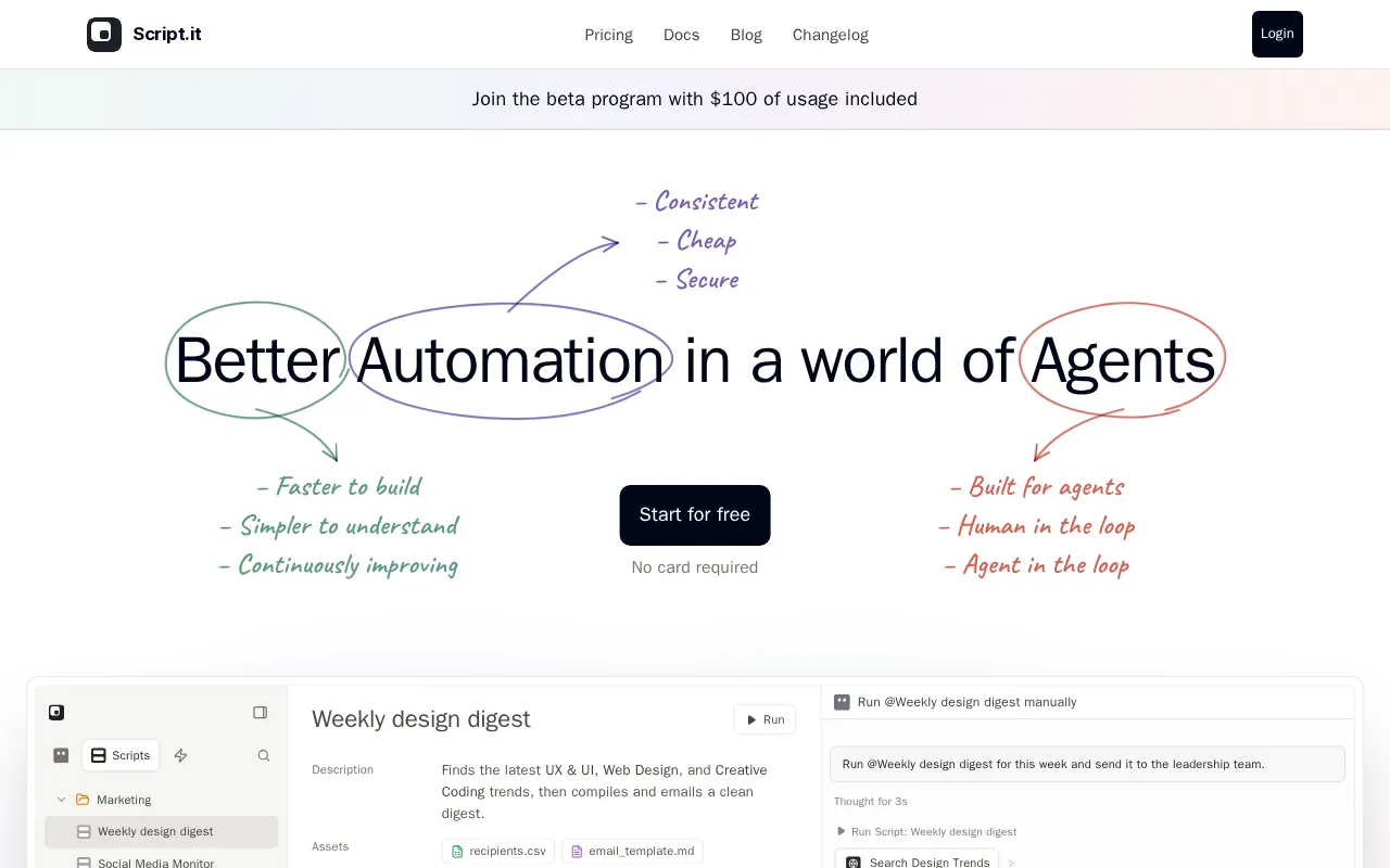 Script.it — preview screenshot